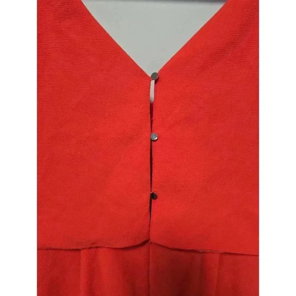 Women's Sugar+LiP2 Jumpsuit, L, orange - Picture 5 of 12